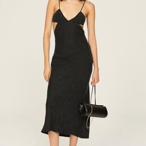 THIRD FORM - Paisley triangle midi dress